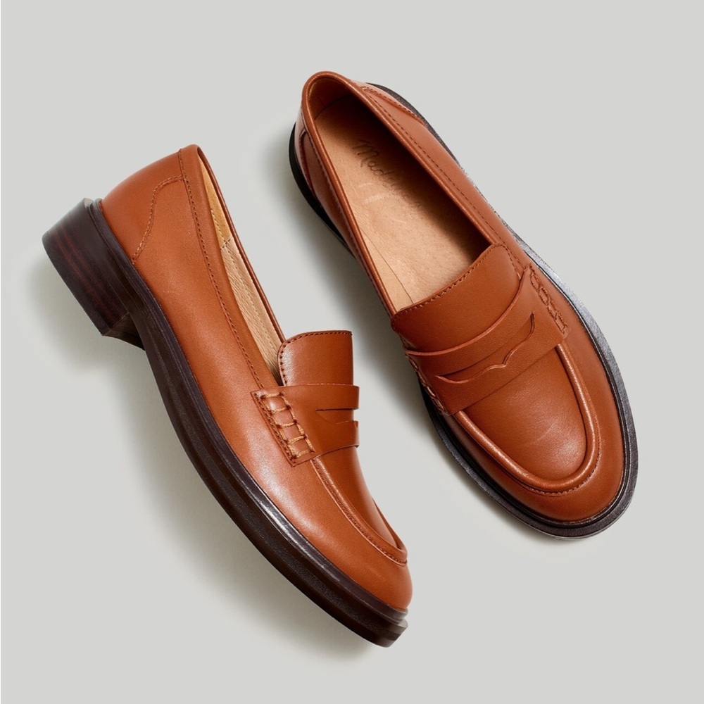 Madewell Vernon Loafer - Dark Academia Preppy‎ Chic - Size 6.5
